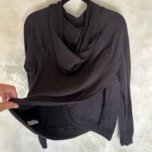 Athletes black hoodie